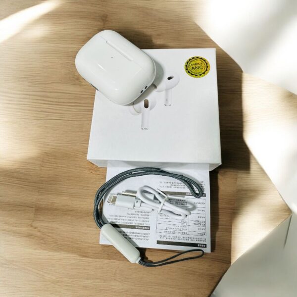 AirPods2 Pro 2nd Copy White - Image 2